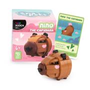 Klocki Snapets Kapibara brązowa Kidea. Wydawca: Derform. Dadada.pl Opakowanie Klocki Snapets Kapibara brązowa Kidea