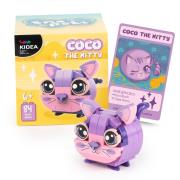 Klocki Snapets Kot fioletowy Kidea. Wydawca: Derform. Dadada.pl Opakowanie Klocki Snapets Kot fioletowy Kidea