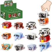 Opakowanie Klocki zwierzątko naciskane + 120 elementów MIX