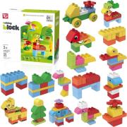 Opakowanie Klocki zwierzęta 102el