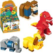 Opakowanie Klocki zwierzęta 28el MIX