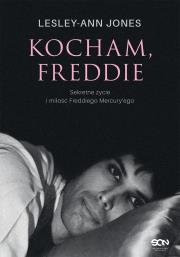 Kocham, Freddie. Sekretne życie i miłość Freddiego Mercury’ego. Autor: Jones Lesley-Ann. Dadada.pl Okładka książki Kocham, Freddie. Sekretne życie i miłość Freddiego Mercury’ego