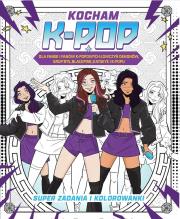 Okładka książki Kocham k-pop. Super zadania i kolorowanki