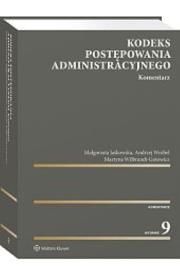 Okładka książki Kodeks postępowania administracyjnego. Komentarz
