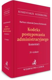 Okładka książki Kodeks postępowania administracyjnego. Komentarz