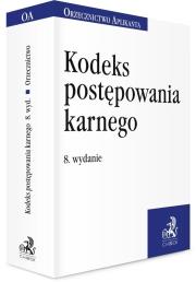 Okładka książki Kodeks postępowania karnego. Orzecznictwo... w.8