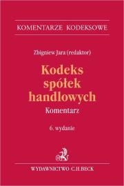 Okładka książki Kodeks spółek handlowych. Komentarz wyd. 6
