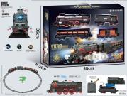 Kolejka światło dźwięk dym 68el. Wydawca: Madej. Dadada.pl Opakowanie Kolejka światło dźwięk dym 68el