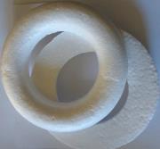 Opakowanie Koło ze styropianu półpłaskie 15cm 2szt