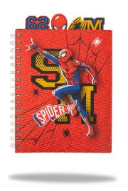 Opakowanie Kołobrulion A5 100k.kratka z główkami Disney Spider-Man wzór 3