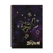 Opakowanie Kołobrulion B5 Disney Gold Stitch plastikowa spirala 100 kartek