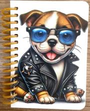 Opakowanie Kołonotatnik ozdobny A7/64K gładki Pies