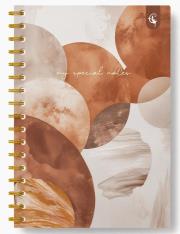 Kołonotatnik ozdobny B5/160K kratka Planety. Wydawca: Cozywood. Dadada.pl Opakowanie Kołonotatnik ozdobny B5/160K kratka Planety