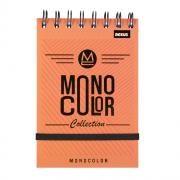 Opakowanie Kołonotes A6 96k.kratka zamykany na gumkę Monocolor