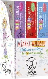 Opakowanie Koloromiarka wzrostu XL mix display (6szt) MONUMI