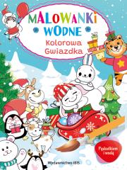 Okładka książki Kolorowa gwiazdka. Malowanki wodne. Pędzelkiem i wodą