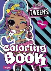 Kolorowanie z naklejkami Tweens Emma Emo. Wydawca: Ideyka. Dadada.pl Opakowanie Kolorowanie z naklejkami Tweens Emma Emo