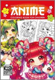 Opakowanie Kolorowanka A4 Anime Dla Dzieci czerwona