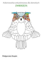 Okładka książki Kolorowanka antystresowa dla dorosłych - Zwierzęta