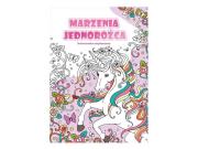 Opakowanie Kolorowanka antystresowa Marzenia jednorożca