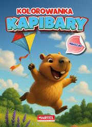 Okładka książki Kolorowanka Kapibary z naklejkami