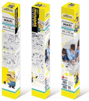 Opakowanie Kolorowanka podłogowa 50x70cm Minionki