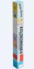 Opakowanie Kolorowanka podłogowa XXL. Kicia Kocia. Dzień..