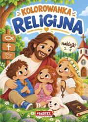 Okładka książki Kolorowanka Religijna z naklejkami