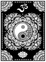Opakowanie Kolorowanka welwetowa A4 Mandala YinYang