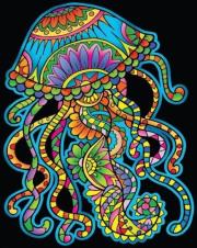 Opakowanie Kolorowanka Welwetowa A4 Meduza