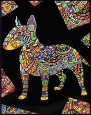 Opakowanie Kolorowanka welwetowa Bulterier 47x35cm