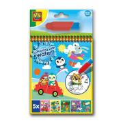 Kolorowanka wodna z pędzelkiem. Wydawca: SES. Dadada.pl Opakowanie Kolorowanka wodna z pędzelkiem