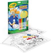 Opakowanie Kolorowanka z łamigłówkami Sonic CRAYOLA