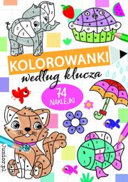 Okładka książki Kolorowanki według klucza