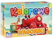 Kolorowe Wagoniki. Wydawca: Kangur. Dadada.pl Opakowanie Kolorowe Wagoniki