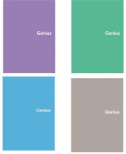 Opakowanie Kołozeszyt A6/80K kratka Genius mini 2 (4szt)