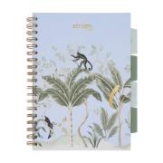 Opakowanie Kołozeszyt Pads B5/100K kratka Afryka pastel nieb