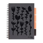 Opakowanie Kołozeszyt Pads B5/100K kratka Floral czarny