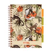 Opakowanie Kołozeszyt Pads B5/100K kratka Tropiki Małpki