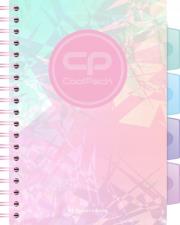 Opakowanie Kołozeszyt PP B5 Coolpack Tie Dey