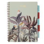 Opakowanie Kołozeszyt Strigo A4 Project Book Afryka pastelowo zielony kratka