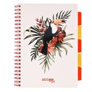 Kołozeszyt Strigo A4 Project Book Pelikan biały kratka. Wydawca: Strigo. Dadada.pl Opakowanie Kołozeszyt Strigo A4 Project Book Pelikan biały kratka