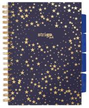 Opakowanie Kołozeszyt Strigo B5 Project Book Gwiazdy czarny kratka