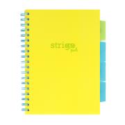 Opakowanie Kołozeszyt Strigo B5 Project Book Neon żółty linia
