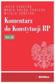Okładka książki Komentarz do Konstytucji RP art. 53