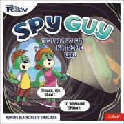 Komiks Spy Guy Trefliki i Spy Guy na tropie lęku. Autor: Płońska Katarzyna. Dadada.pl Okładka książki Komiks Spy Guy Trefliki i Spy Guy na tropie lęku