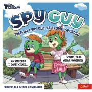 Komiks Spy Guy Trefliki i Spy Guy na tropie spokoju. Autor: Płońska Katarzyna. Dadada.pl Okładka książki Komiks Spy Guy Trefliki i Spy Guy na tropie spokoju