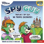 Komiks Spy Guy Trefliki i Spy Guy na tropie zazdrości. Autor: Płońska Katarzyna. Dadada.pl Okładka książki Komiks Spy Guy Trefliki i Spy Guy na tropie zazdrości
