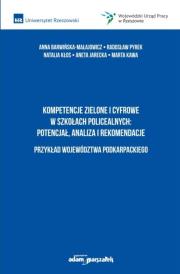 Okładka książki Kompetencje zielone i cyfrowe w szkołach...