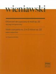 Okładka książki Koncert skrzypcowy d-moll op. 22 wyciąg...